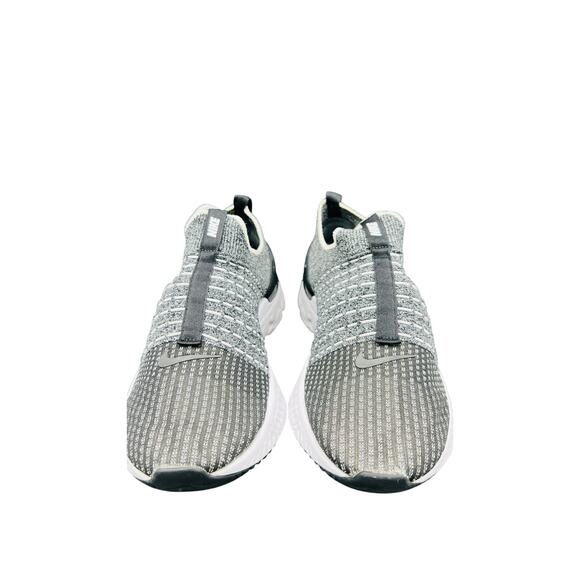 ?‍♂️ Nike 9.5 Black Grey Flyknit Slip On Running Shoes Lightweight Modern Tech main image 7